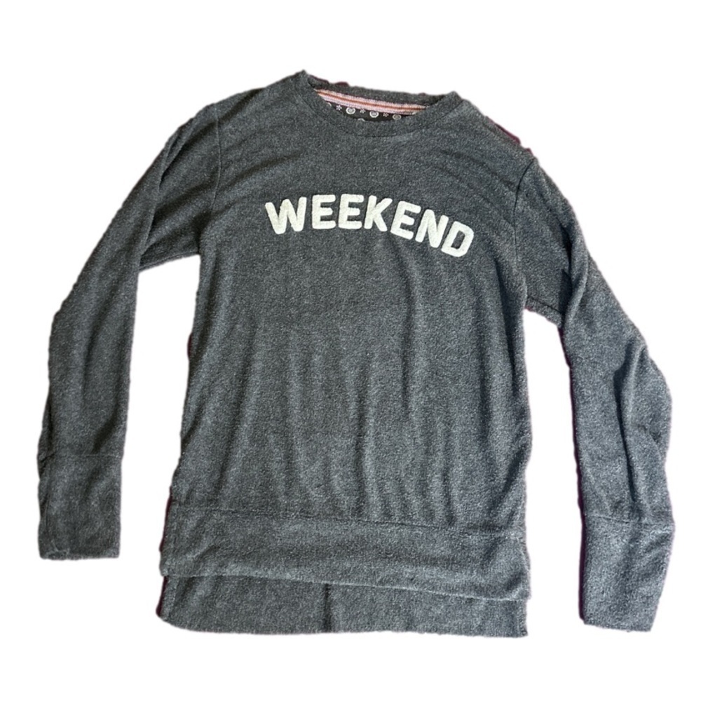 Royce Brand dark grey “weekend” soft sweater size M
